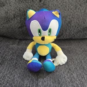 Sonic The Hedgehog Multi Coloured Small Plush Toy